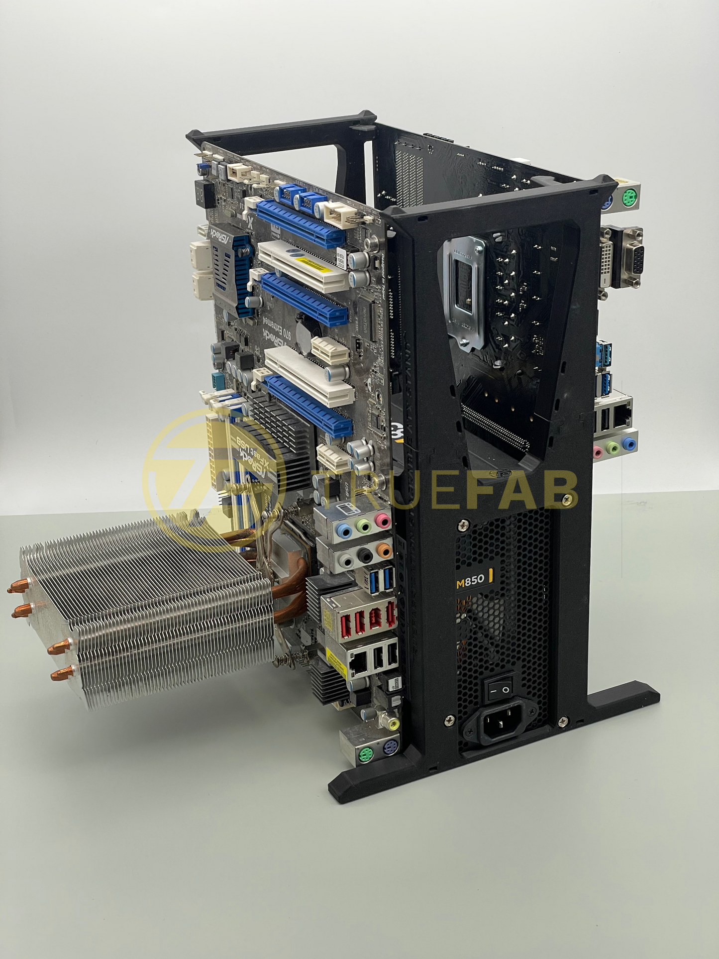 Stackable Dual ATX Motherboard & PSU Stand for Crypto Mining & AI & Test rig